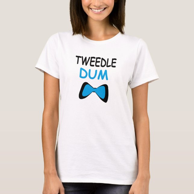 Camiseta Tweedle o casal de Dum (Frente)