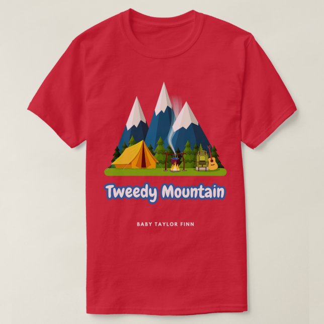 Camiseta Tweedy Mountain (Frente do Design)