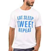 Tweet de dormir Repetir T-Shirt
