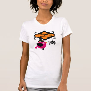 Camiseta Tweet Halloween T-shirts e presentes