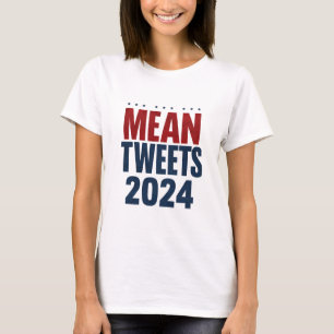 Camiseta Tweets Médios 2024 Engraçado Trump Eleitoral