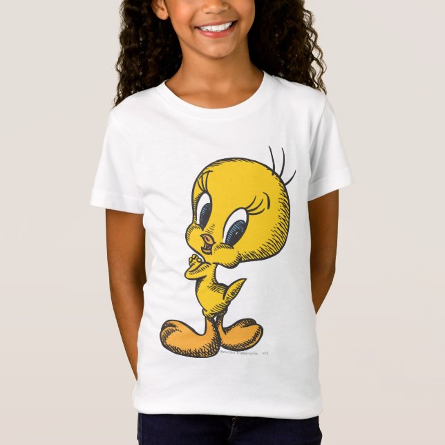 Camiseta TWEETY™ adorável (Frente)