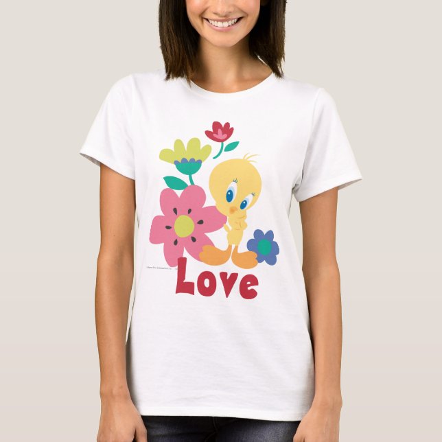Camiseta TWEETY™ Amor Vermelho (Frente)