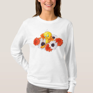 Camiseta TWEETY™ com margaridas