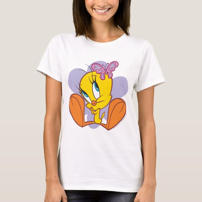 Camiseta TWEETY™ e borboleta (Frente)