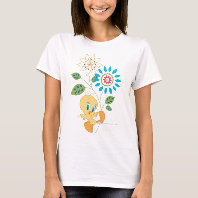 Camiseta TWEETY™ Flor Voa (Frente)