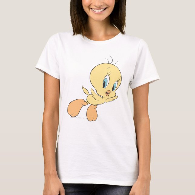 Camiseta TWEETY™ Nas Nuvens Pose 15 (Frente)