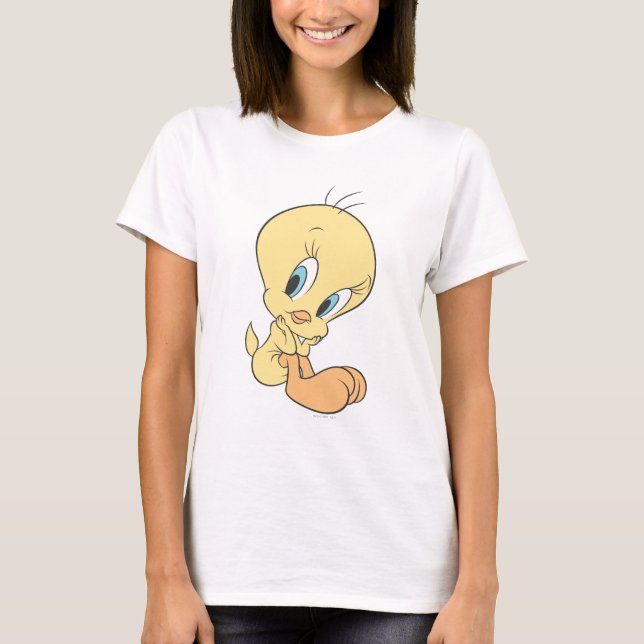 Camiseta TWEETY™ Nas Nuvens Pose 9 (Frente)
