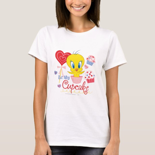 Camiseta TWEETY™ Seja meu Cupcake (Frente)