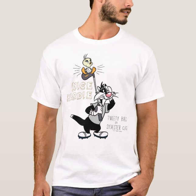 Camiseta TWEETY™ & SYLVESTER™ Golfing - Belo Birdie (Frente)