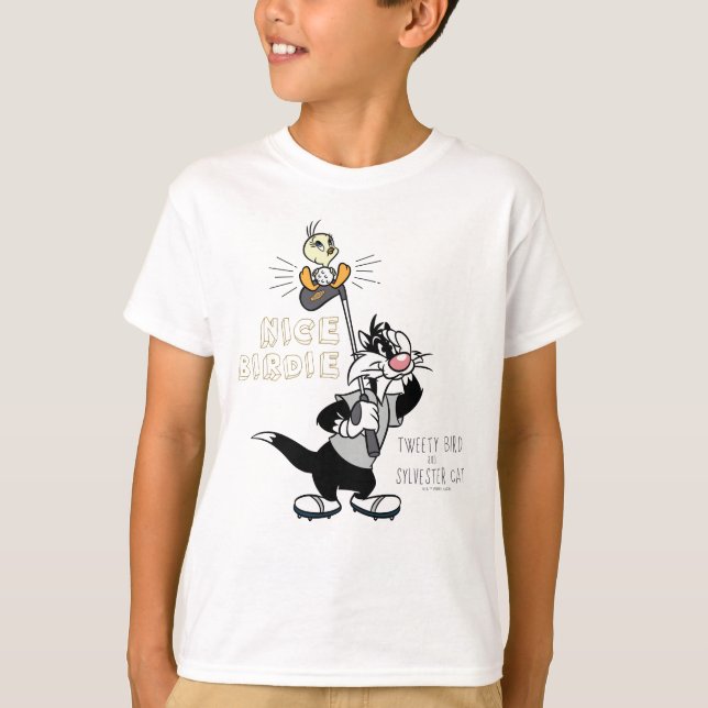 Camiseta TWEETY™ & SYLVESTER™ Golfing - Belo Birdie (Frente)