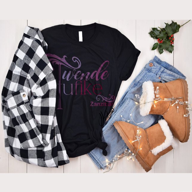 Camiseta Twende Tufike Zanzibar (Criador carregado)