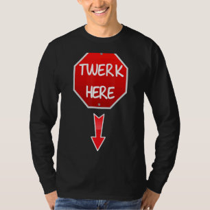 Camiseta Twerk Aqui Dança Adulto Twerk Aqui