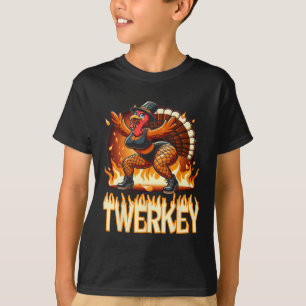Camiseta Twerkey Squad Twerking Engraçado Dançando Obrigado