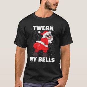 Camiseta Twerking do Papai Noel em Mask Twerk My Bels Crist