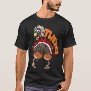 Camiseta Twerking Turkey Tee Twerky Dance Dançando A Turqui
