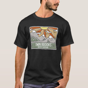 Camiseta Twin Brooks North Carolina Montanhas Sunrise NC So