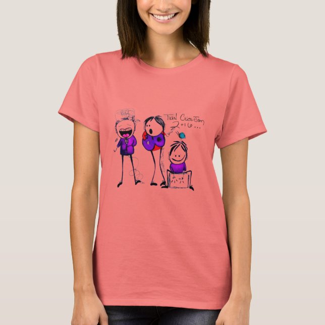 Camiseta TWiN CiTiES JAM - 2016 - (Frente)