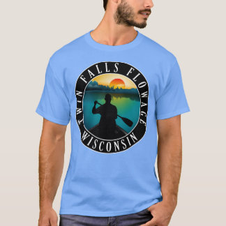 Camiseta Twin Falls Flowage em Wisconsin