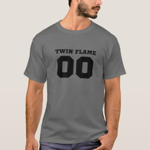 Camiseta TWIN FLAME 00 (Design desportivo)