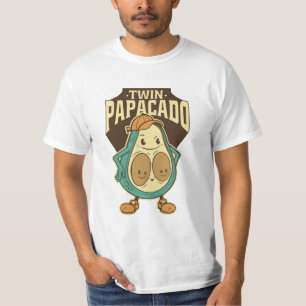Camiseta Twin Papacado Avocado Pai Padre