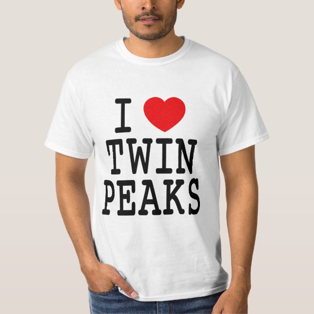 Camiseta Twin Peaks… I bobina (Frente)