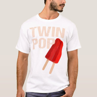 Camiseta Twin Pop Shirt Gift Para Vovô Twins Pai Tshirt F