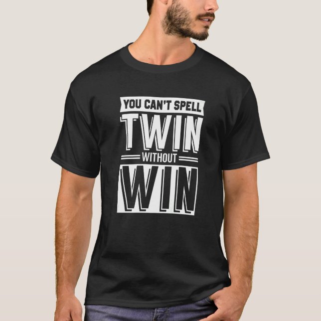 Camiseta Twin without win lovely hearts akin (Frente)