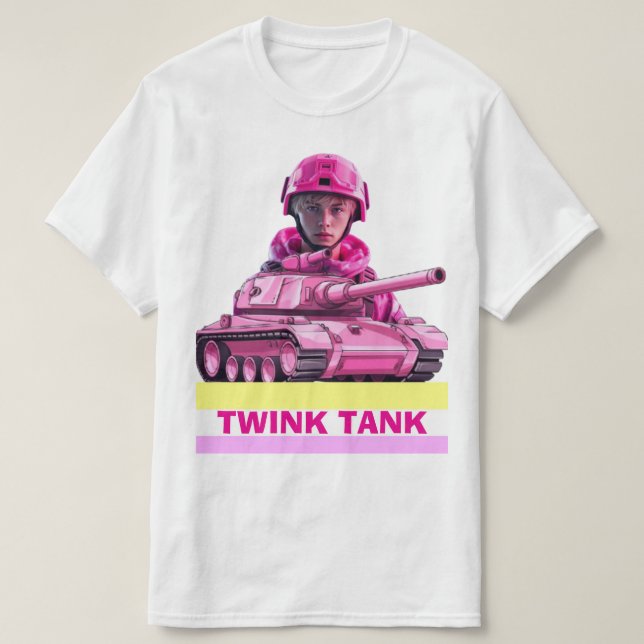 CAMISETA TWINK TANK LGBTQIA+ ORDEM T-SHIRT (Frente do Design)