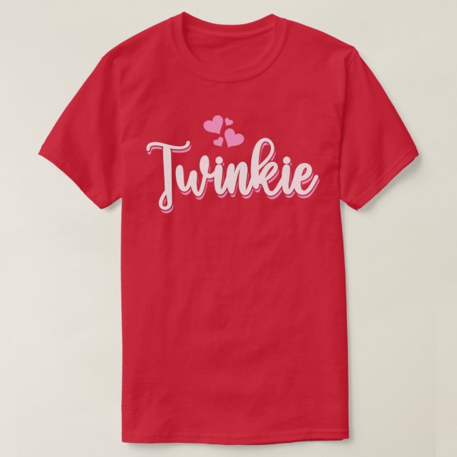 Camiseta Twinkie para Dia de as mães Feminina (Frente do Design)
