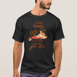 Camiseta Twinkle Twinkle Pequena Estrela