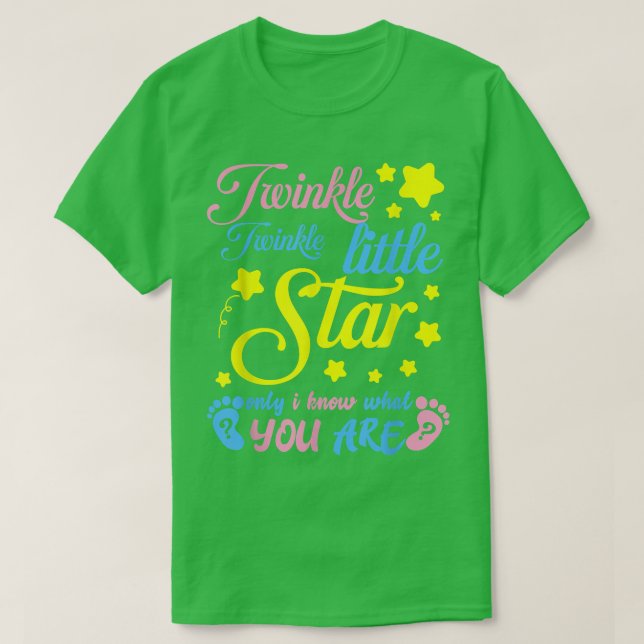 Camiseta Twinkle Twinkle Pequena Festa de Sexo nas Estrelas (Frente do Design)