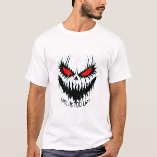 Camiseta Twisted Smile – Creepy Grinning Face Horror T-Shir