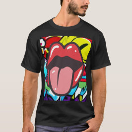 Camiseta Twister da língua