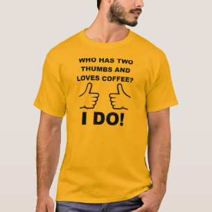 Camiseta Two Thumbs Coffee
