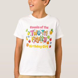Camiseta Two-tti Fruity 2nd Birthday Party
