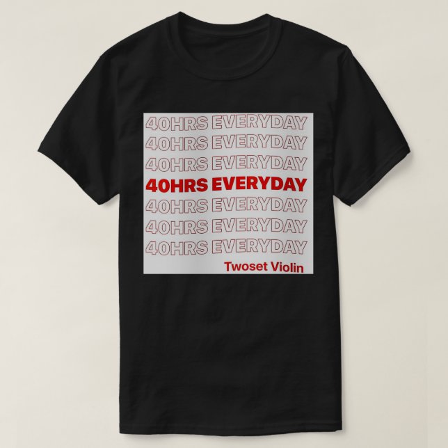 Camiseta twosetviolino (Frente do Design)