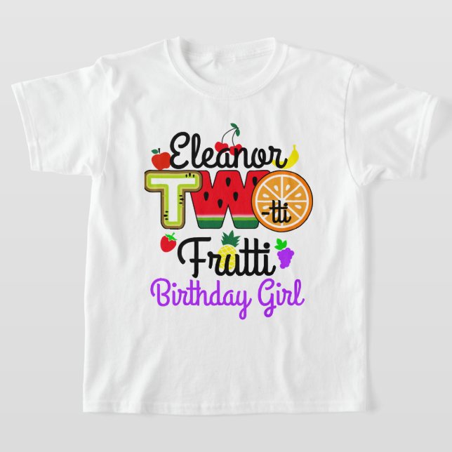 Camiseta Twotti Fruitti Birthday Girl | Tuitti Fruity | (Postura )