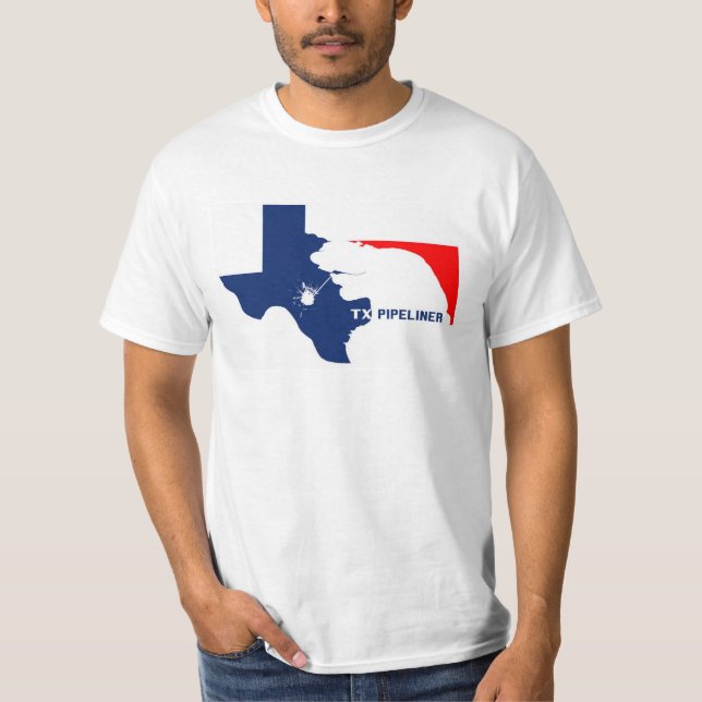 Camiseta TX da "série" Pipeliner liga (Frente)