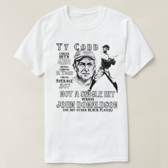 Camiseta Ty Cobb T-Shirt (Frente do Design)