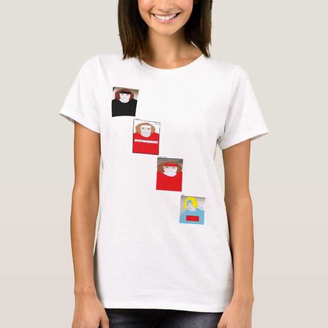 Camiseta Ty, Gabriel, John James, and Nick Drawing (Frente)