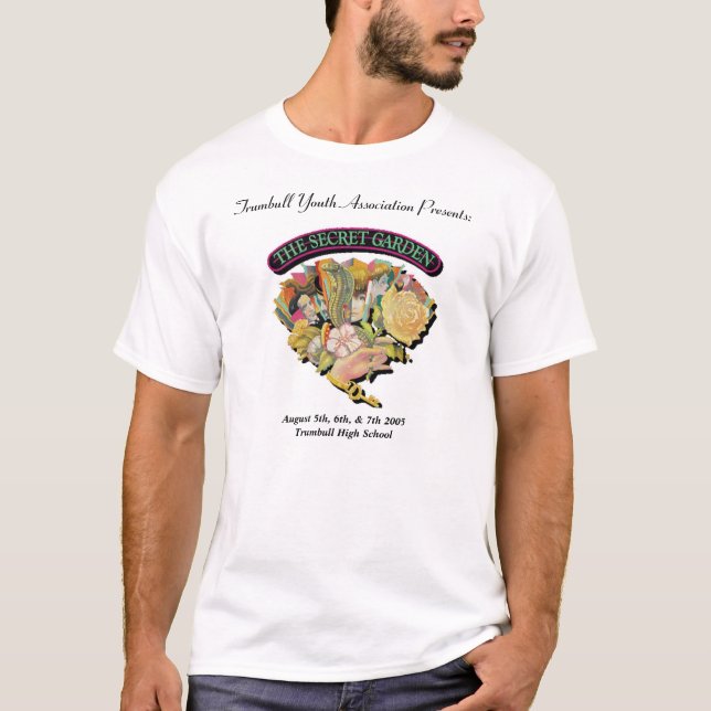 Camiseta TYA: O jardim secreto (Frente)