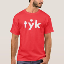 tyk Tshirt do Sobrenome polonês
