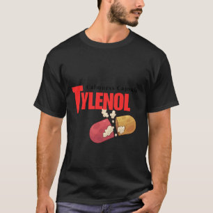 Camiseta Tylenol t-shirt clássica design