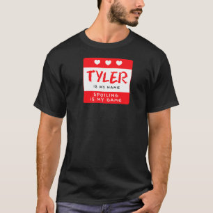 Camiseta Tyler É Meu Nome Alia Personalizada Do Apelido Per