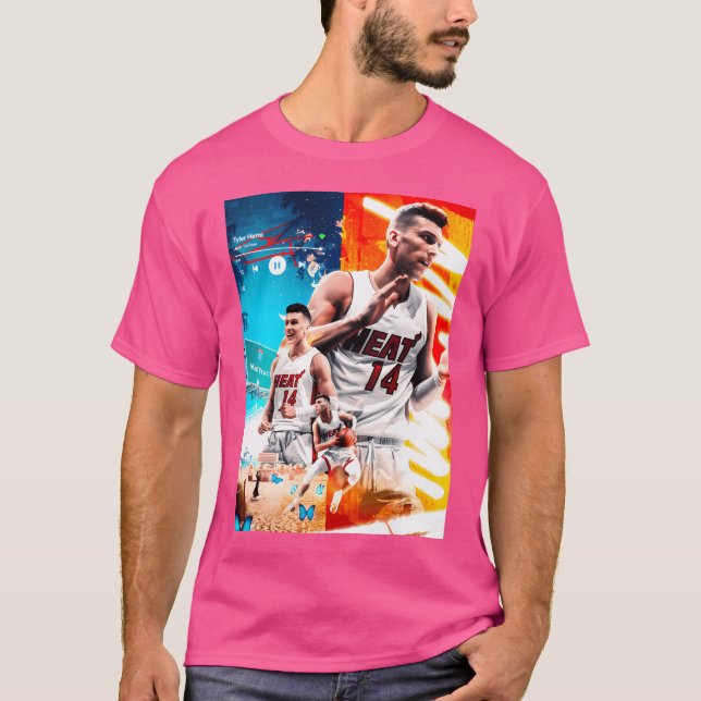 Camiseta Tyler Herro Art Basball (Frente)