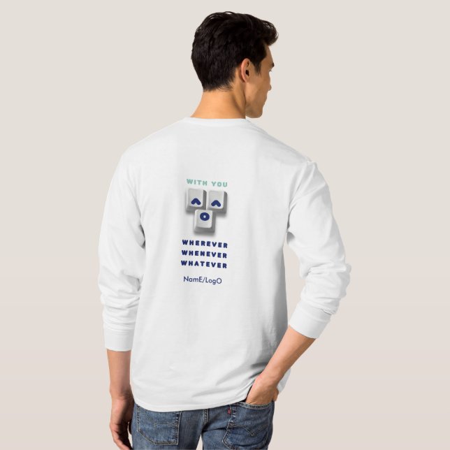 Camiseta typografia_2_com t-shirt you_2 (Parte Traseira Completa)