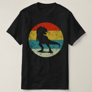 Camiseta tyrannosaurus retro vintage silhouette 70s