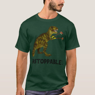 Camiseta Tyrannosaurus Rex com Grabbers é UnStoppable TSh