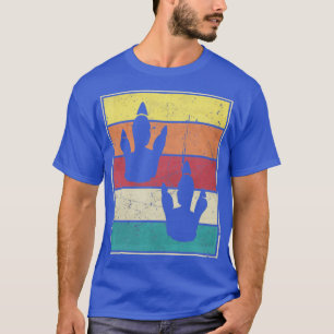 Camiseta Tyrannosaurus Rex Dinossaur Rex Traça Pegada Retro